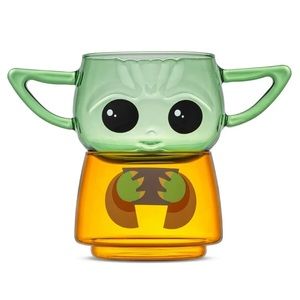 Grogu Baby Yoda stackable drinking glasses unopened Star Wars The Mandalorian